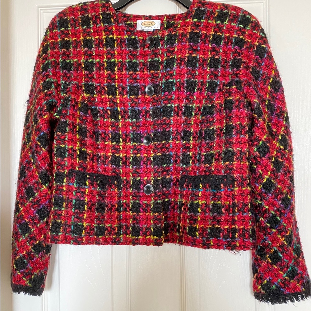 Talbots petites Multicolored Jacket